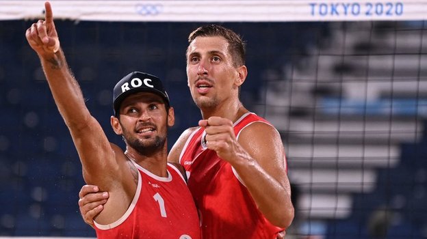 Вячеслав Красильников и Олег Стояновский. Фото AFP Вячеслав Красильников и Олег Стояновский. Фото AFP