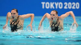 Богини воды! Россиянки Ромашина и Колесниченко — олимпийские чемпионки в синхронном плавании