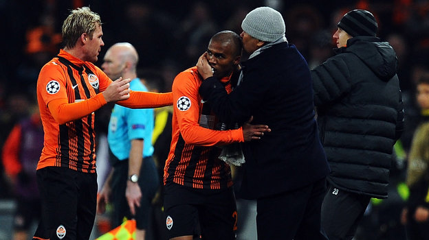 Дуглас Коста и Мирча Луческу. Фото Getty Images Дуглас Коста и Мирча Луческу. Фото Getty Images