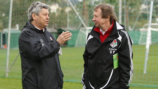 Мирча Луческу и Юрий Семин. Фото Александр Карягин Мирча Луческу и Юрий Семин. Фото Александр Карягин