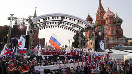 Герои — дома! Олимпийскую сборную России торжественно встретили в Москве
