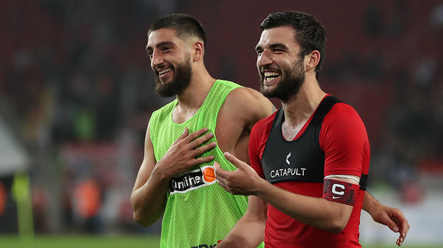 Георгий Джикия и Самюэль Жиго. Фото Александр Федоров, «СЭ» / Canon EOS-1D X Mark II Георгий Джикия и Самюэль Жиго. Фото Александр Федоров, «СЭ» / Canon EOS-1D X Mark II