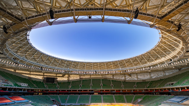 Стадион «Аль-Тумама». Фото Пресс-служба Верховного комитета по проведению и наследию ЧМ-2022 Стадион «Аль-Тумама». Фото Пресс-служба Верховного комитета по проведению и наследию ЧМ-2022