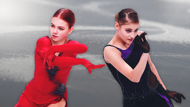 Александра Трусова и Алена Косторная.