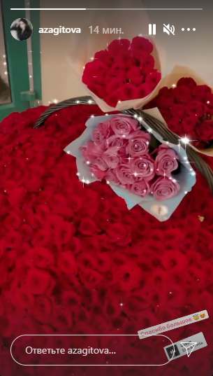 Сторис Алины Загитовой. Фото Instagram Сторис Алины Загитовой. Фото Instagram