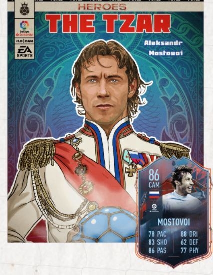 Александр Мостовой. Фото EA Sports Александр Мостовой. Фото EA Sports