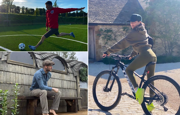 Дэвид и Виктория Бекхэм с детьми. Фото Instagram Дэвид и Виктория Бекхэм с детьми. Фото Instagram