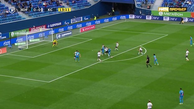 «Зенит» — «Крылья Советов»: падение Малкома. «Зенит» — «Крылья Советов»: падение Малкома.