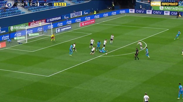 «Зенит» — «Крылья Советов»: падение Малкома. «Зенит» — «Крылья Советов»: падение Малкома.