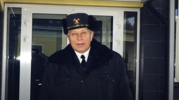 Владас Чесюнас в старости на службе. Фото из личного архива Владас Чесюнас в старости на службе. Фото из личного архива