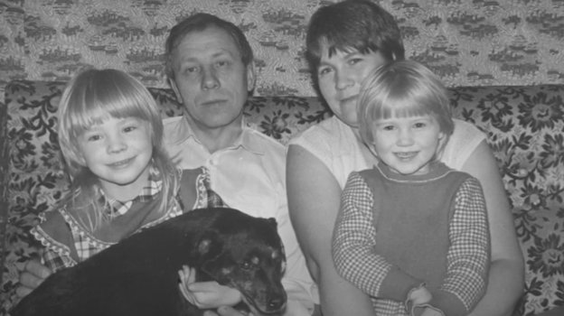 Владас Чесюнас с женой и дочерьми. Фото из личного архива Владас Чесюнас с женой и дочерьми. Фото из личного архива