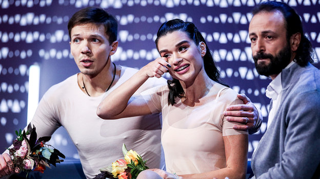 Ксения Бородина и Дмитрий Соловьев. Фото Дарья Исаева, «СЭ» / Canon EOS-1D X Mark II Ксения Бородина и Дмитрий Соловьев. Фото Дарья Исаева, «СЭ» / Canon EOS-1D X Mark II