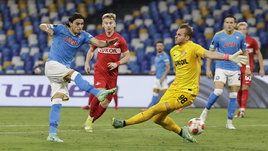 «Спартак» пропустил от «Наполи» уже на 11-й секунде. Это повторение рекорда Лиги Европы