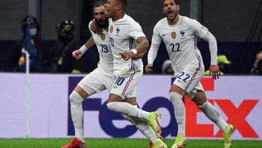 Сборная Франции — победитель Лиги наций.