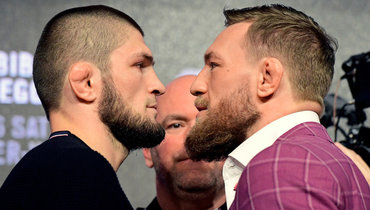 Хабиб Нурмагомедов и Конор Макгрегор.