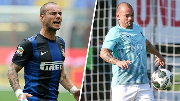 До и после: Уэсли Снайдер. До и после: Уэсли Снайдер.