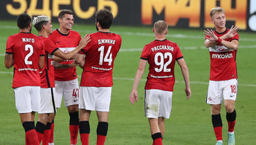 Футболисты «Спартака».