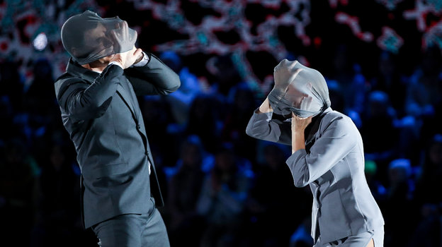 Дарья Мельникова и Максим Маринин. Фото Дарья Исаева, «СЭ» / Canon EOS-1D X Mark II Дарья Мельникова и Максим Маринин. Фото Дарья Исаева, «СЭ» / Canon EOS-1D X Mark II