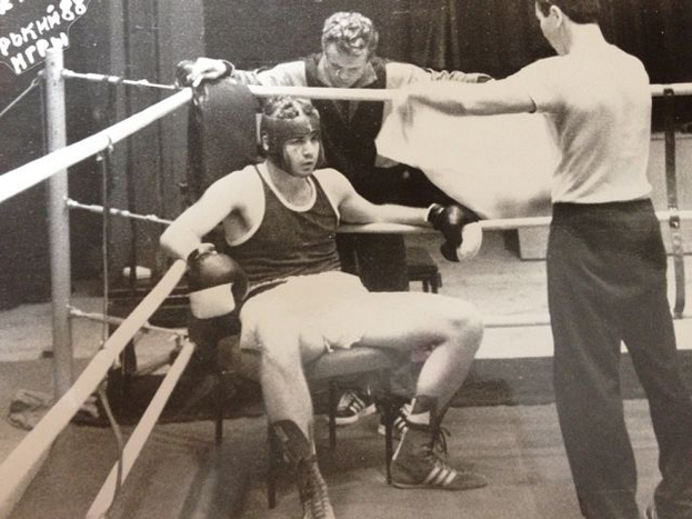 1988 год. Юрий Разумов на турнире в Горьком. 1988 год. Юрий Разумов на турнире в Горьком.