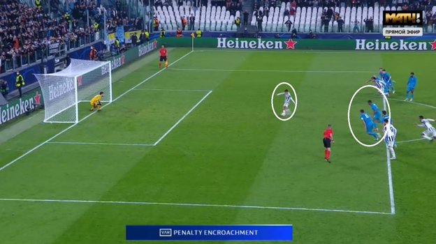 Эпизод с пенальти в матче «Ювентус» – «Зенит». Эпизод с пенальти в матче «Ювентус» – «Зенит».