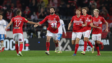 Футболисты «Спартака».