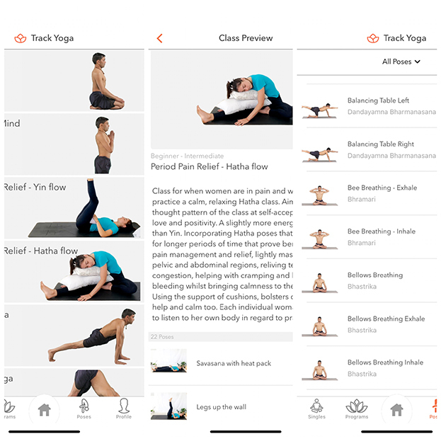 Track Yoga. Track Yoga.