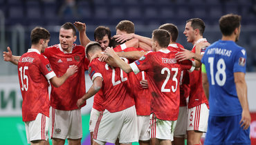 Игроки сборной России.