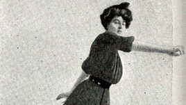 Как женщина соревновалась с мужчинами на чемпионате мира. История Медж Сайерс — первой фигуристки в короткой юбке