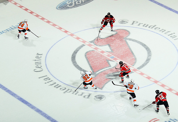 Овертайм в формате «три на три» в НХЛ. Фото Getty Images Овертайм в формате «три на три» в НХЛ. Фото Getty Images