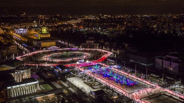 Катки в Москве. Фото сайт ВДНХ Катки в Москве. Фото сайт ВДНХ