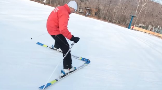 Торможение плугом. Фото youtube Торможение плугом. Фото youtube