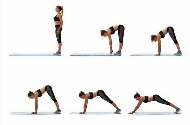 Упражнение Гусеница. Фото fps-mo.ru Упражнение Гусеница. Фото fps-mo.ru