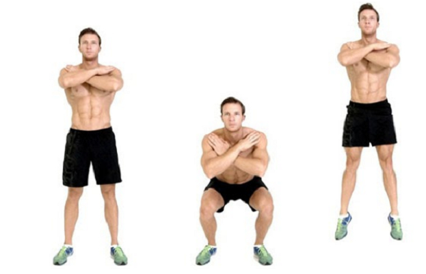 Динамические приседания. Фото iia-rf.ru Динамические приседания. Фото iia-rf.ru