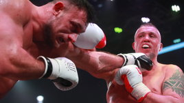 Звезды кулачки пришли в бокс: Гаджи «Автомат» победил 150-килограммового ветерана, Шульский выдал бой-триллер