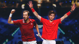 Медведев и Рублев взяли Кубок Дэвиса! Онлайн-трансляция финала Россия — Хорватия