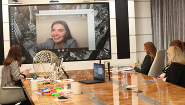 Приветственное слово олимпийской чемпионки Алины Кабаевой.