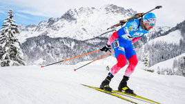 Логинов с Латыповым в огне! Наши биатлонисты — среди быстрейших на лыжне и в шаге от подиума