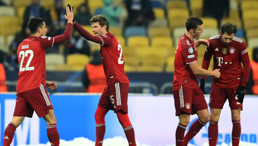 Футболисты «Баварии».