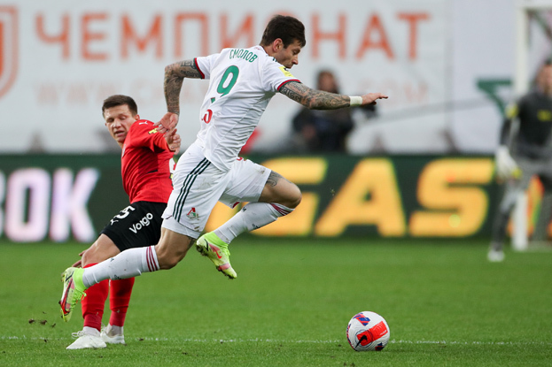 Александр Филин и Федор Смолов. Фото Дарья Исаева, «СЭ» / Canon EOS-1D X Mark II Александр Филин и Федор Смолов. Фото Дарья Исаева, «СЭ» / Canon EOS-1D X Mark II