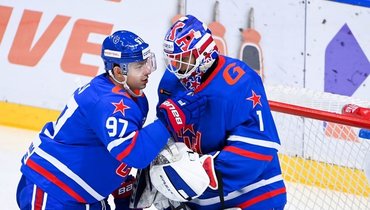 Хоккеисты СКА.