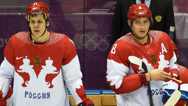 Александр Овечкин (справа) и Евгений Малкин не могут сыграть на Олимпиаде после Сочи-2014.