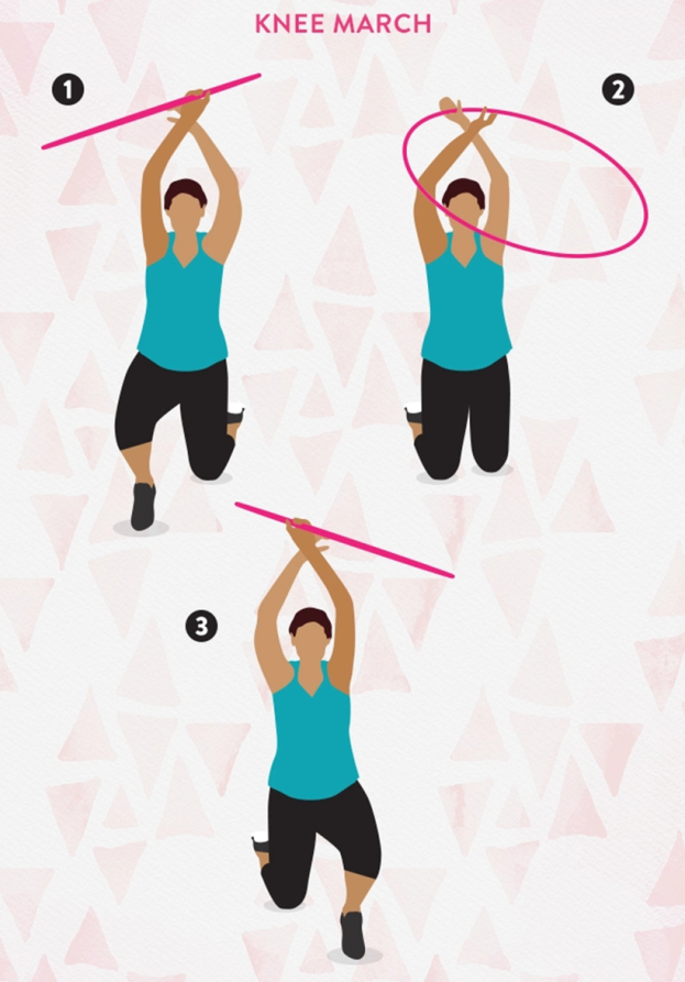 Упражнения с обручем. Упражнения с обручем.