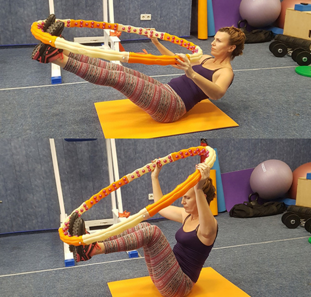 Упражнения с обручем. Упражнения с обручем.