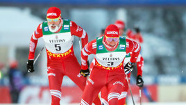 «Нам нужны медали, а не медийность». Вяльбе и Майгуров выступили на совместной пресс-конференции