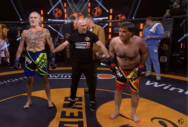 Никита Джигурда и Отар Кушанашвили. Фото nashedelo.fight, Instagram Никита Джигурда и Отар Кушанашвили. Фото nashedelo.fight, Instagram