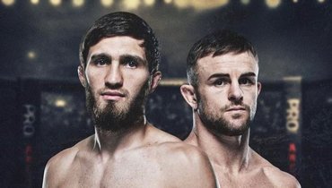 Саид Нурмагомедов (слева) и Коди Стаманн.