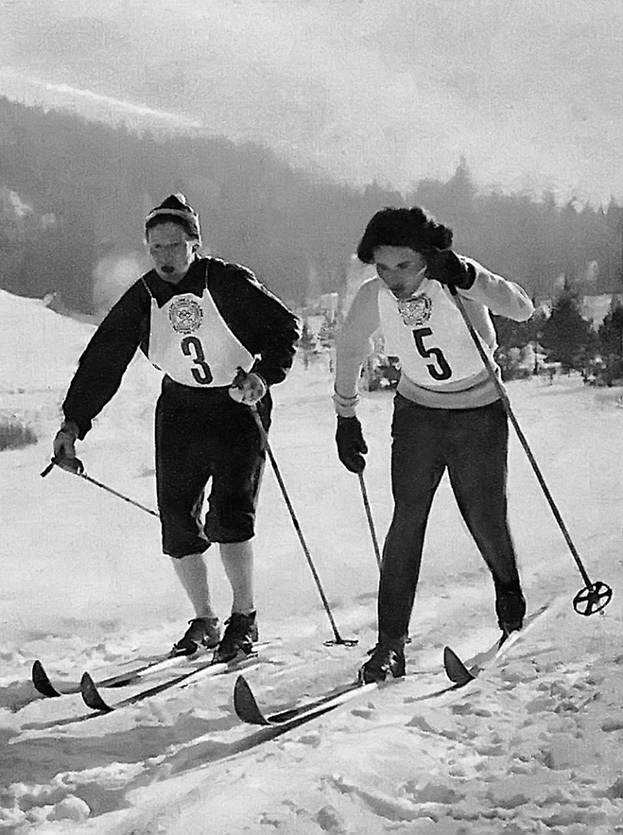 Сийри Рантанен проходит Радью Ерошину. Фото skisport.ru Сийри Рантанен проходит Радью Ерошину. Фото skisport.ru