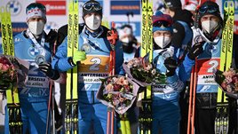 Россия не слезает с пьедестала перед Олимпиадой. Наши биатлонисты не выступали так годами