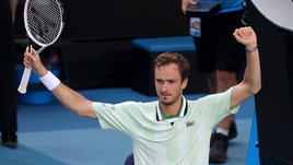 Неизвестный американец погонял Медведева на Australian Open. Даниил назвал его игру скучной