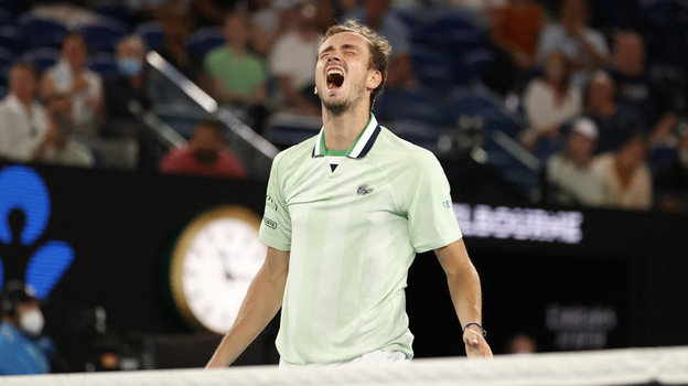 Даниил Медведев в полуфинале Australian Open!
